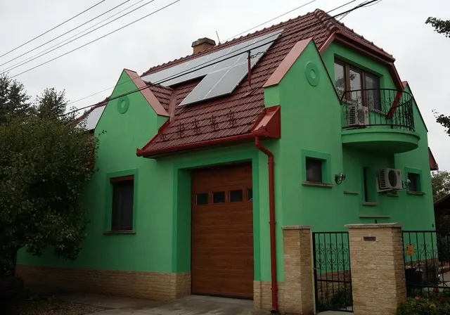 Heatshield hőszigetelő bevonattal kezelt családi ház
